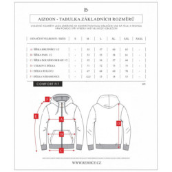 Mikina na zip AIZOON U02