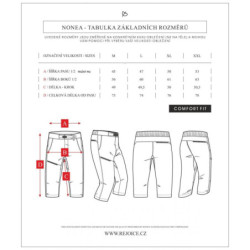 Kalhoty 3/4 NONEA U/02