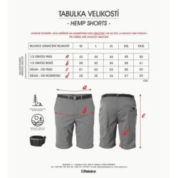 Kraťase HEMP stretch pánské 176/55