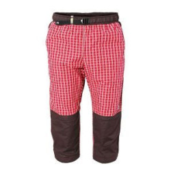 Kalhoty 3/4 MOTH unisex 181/49 červená