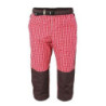 Kalhoty 3/4 MOTH unisex 181/49 červená