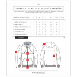 Mikina RAPHANUS s kapucí 23