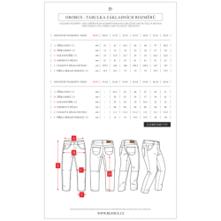 Kalhoty OROBUS U292